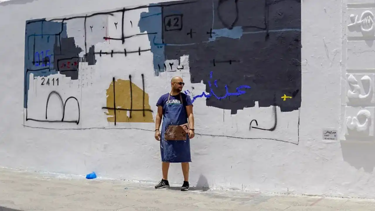Painting Workshop & Art City Tour in Tangier with Mohamad Debdoubi