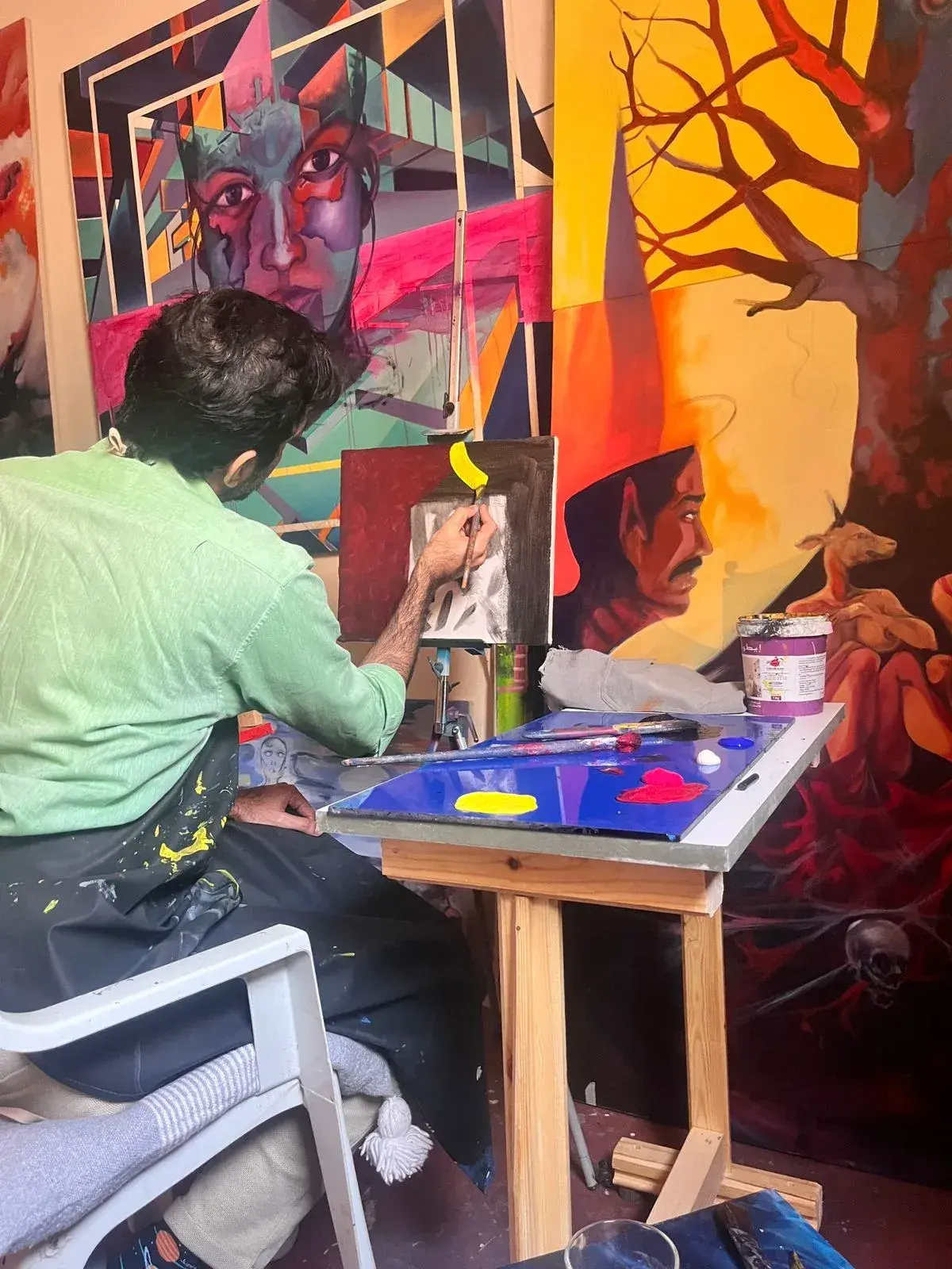 Therapy Painting (Diabat, Essaouira) - Gallery