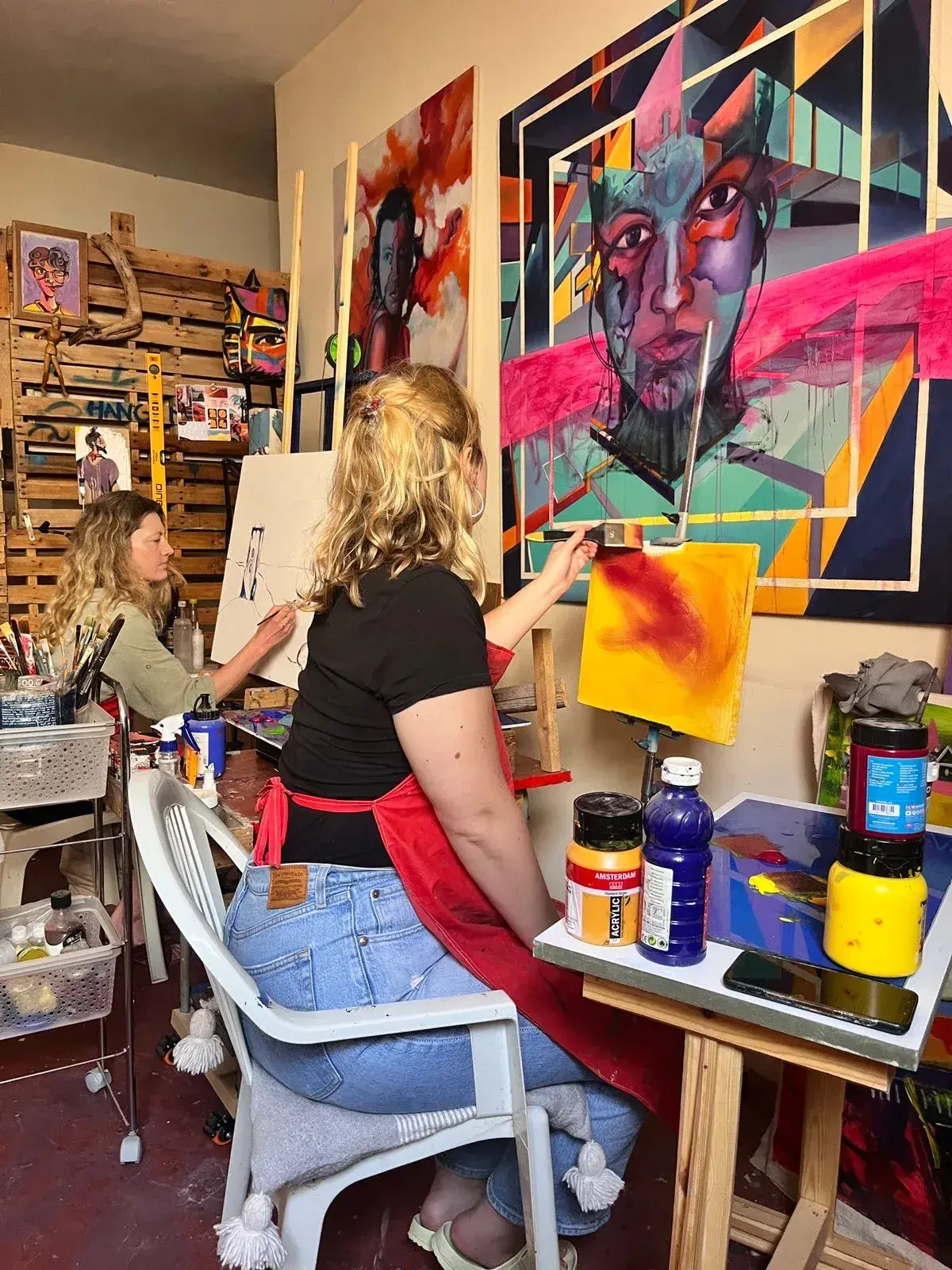 Therapy Painting (Diabat, Essaouira) - Gallery