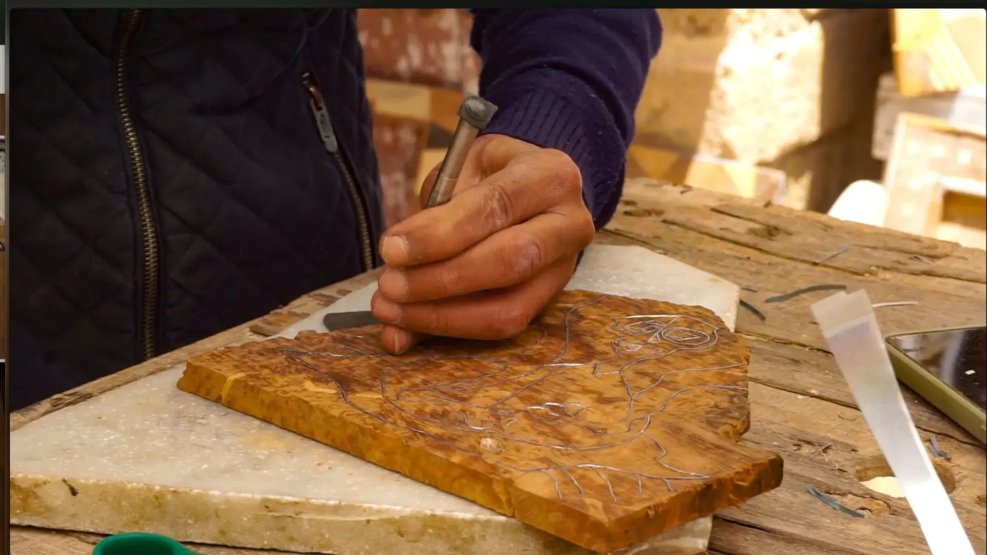 Creative Workshop: Art Brut & Woodcraft Fusion in Essaouira