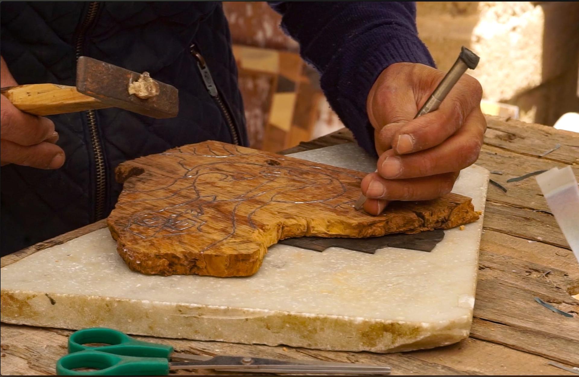 Creative Workshop: Art Brut & Woodcraft Fusion in Essaouira - Gallery