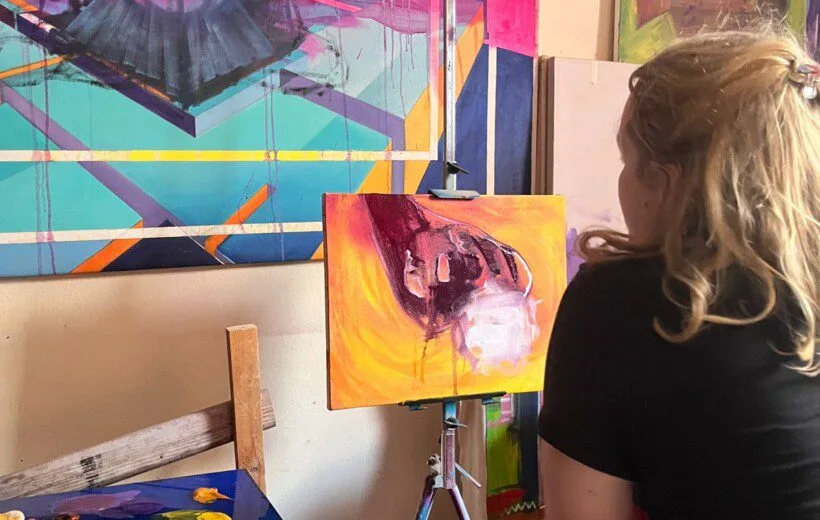 Peinture thérapeutique (Diabat, Essaouira)