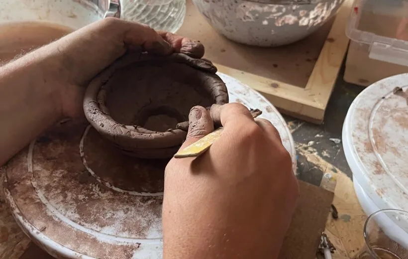 Essaouira : Atelier de poterie et de sculpture en argile